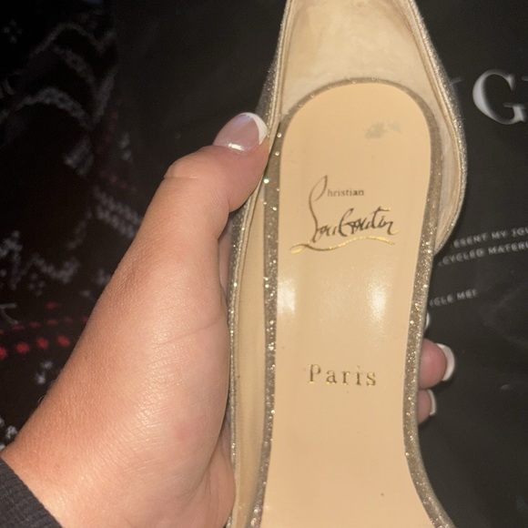 Christian Louboutin Toboggan 100 Glitter Mini - Picture 12 of 12